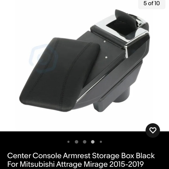 Universal Center console for 2019 Mitsubishi Mirage G4 or similar sedan - Picture 3 of 6